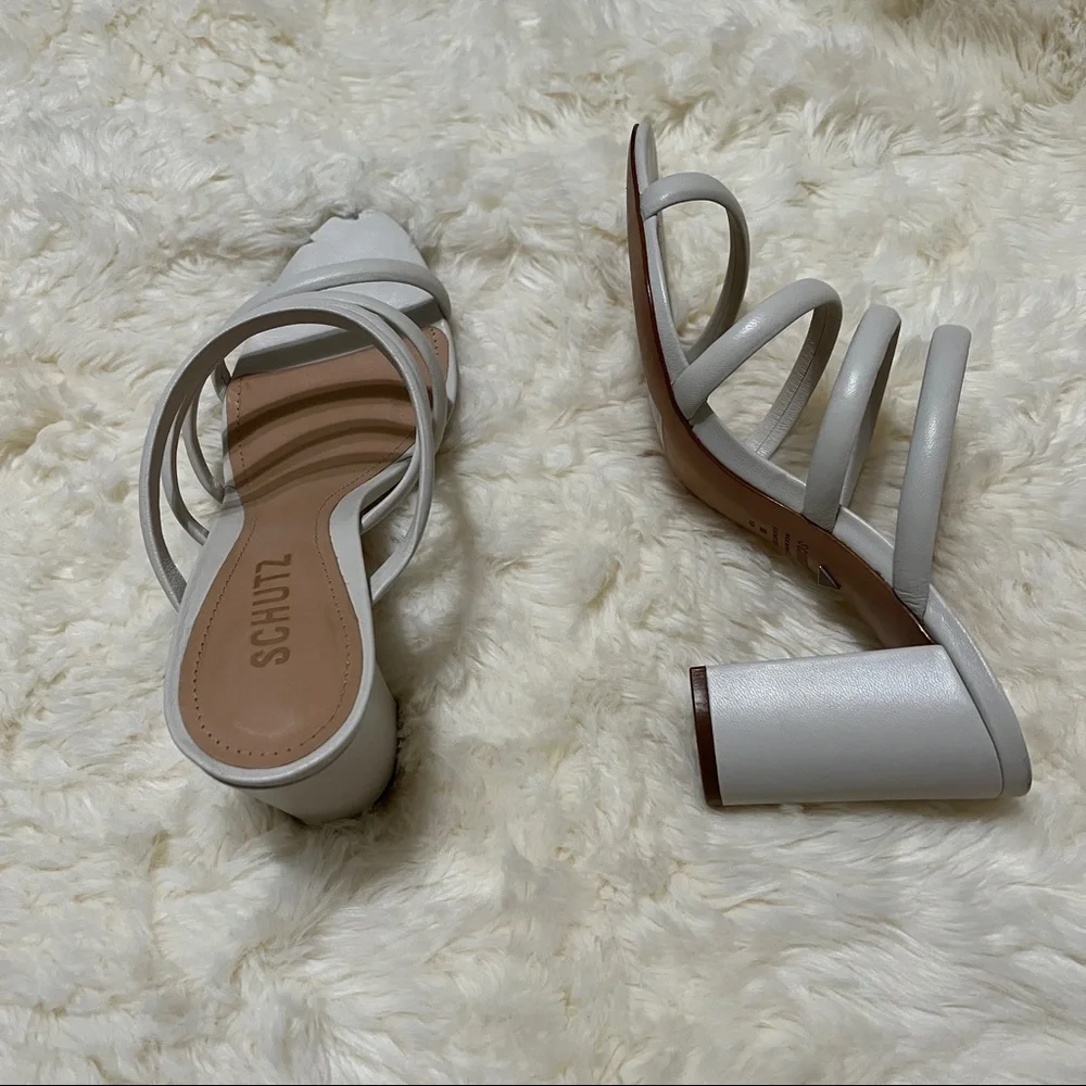 Schutz ferlisa heel pearl sandals